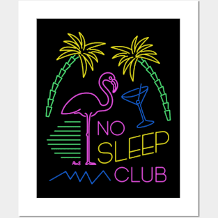 No Sleep Club Posters and Art